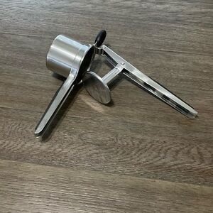 Stainless steel potato masher